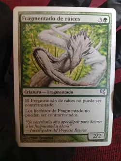 MTG Root Sliver (Fragmentado de raices) SP MP VERY RARE Salvat-Hachette WOTC - Image 1
