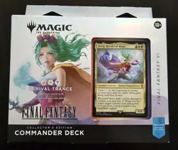 MTG Magic the Gathering Final Fantasy Collector's Commander Deck Revival Trance - Image 1