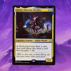 Kwain, Itinerant Meddler 284 CMR Bloomburrow MTG Commander Legends BLC BLB - Image 1