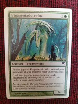 MTG Quick Sliver (Fragmentado veloz) Spanish Exc- VERY RARE Salvat-Hachette WOTC - Image 5