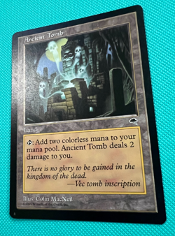 Ancient Tomb - Tempest - MTG - Magic the Gathering - LP - Image 3
