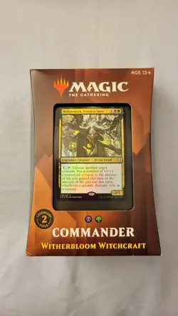 MtG - School of Mages - Witherbloom Witchcraft Commander Deck - New Sealed - Image 1
