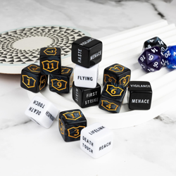 75 Pieces Magic Keyword Counter Dice MTG Counters Dice Set Bulk Ability Life Buf - Image 4