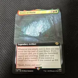 Mtg Doors Of Durin Error Card Double Printing No.MM945 - Image 1