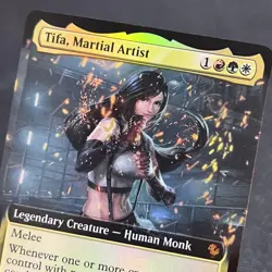 Mtg Fic Fighter Tifa Version Extended Art Foil No.MM844 - Image 1