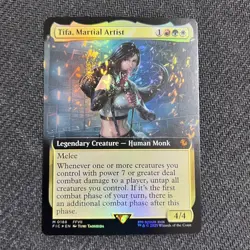 Mtg Fic Fighter Tifa Version Extended Art Foil No.MM844 - Image 2