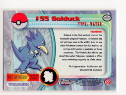 Golduck Topps Chrome #55 Holo Pack Fresh Pokemon Card (C1) - Image 2