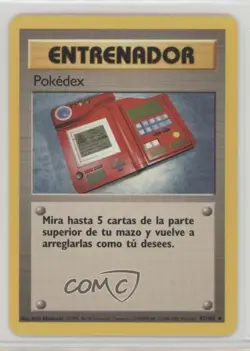 Pokedex Spanish Pokemon Base Set #87 1999 - Image 1