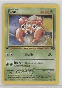 Paras Italian 1st Ed. Pokemon Jungle #59 1999 - Image 1