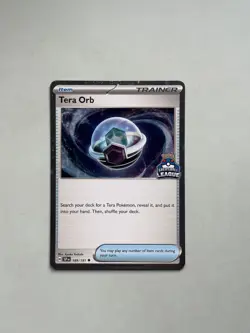 2023 Pokemon TCG Tera Orb 189/191 Asia Exclusive Great Ball League - Image 1