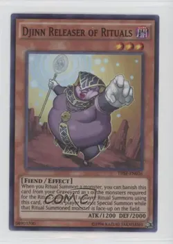 Super Rare - Djinn Releaser of Rituals Unlimited YuGiOh The Secret Forces - Image 1