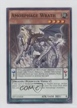 Amorphage Wrath Unlimited YuGiOh Shining Victories #SHVI-EN028 - Image 1