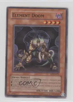 Element Doom Unlimited YuGiOh Flaming Eternity #FET-EN011 2005 - Image 1