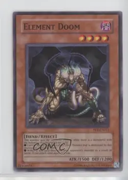 Element Doom Unlimited YuGiOh Flaming Eternity #FET-EN011 2005 - Image 1