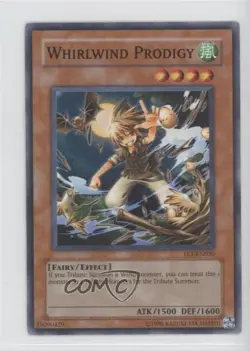 Whirlwind Prodigy Unlimited YuGiOh Flaming Eternity #FET-EN030 2005 - Image 1
