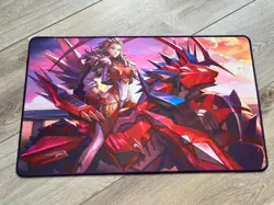 Manamoon Art Amanda Lapalme yugioh/pokemon Professor Sada 5's Rubber Playmat - Image 1