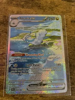 Altaria ex 260 HP Pokemon Card with Humming Heal & Light Pulse - Image 1
