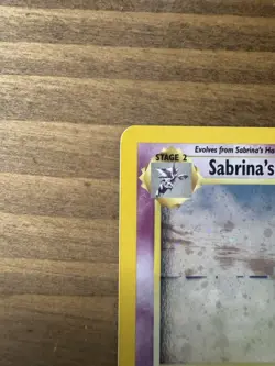 Pokemon Card Gym Heroes 1st Edition Rare Holo Sabrina's Gengar 14/132 WOTC - Image 2