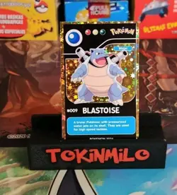 Blastoise #9 - Gold Holo - Pokedex Black Kanto 2024 - Pokemon Card - Image 1