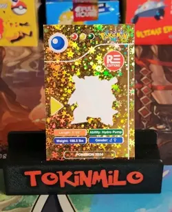 Blastoise #9 - Gold Holo - Pokedex Black Kanto 2024 - Pokemon Card - Image 2