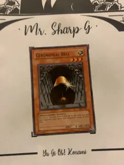 CEREMONIAL BELL - MRL-092 ENGLISH Yu-Gi-Oh! CARD COMMON KONAMI ORIGINAL TCG 2002 - Image 2