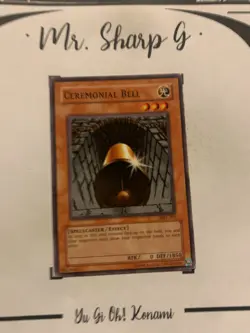 CEREMONIAL BELL - MRL-092 ENGLISH Yu-Gi-Oh! CARD COMMON KONAMI ORIGINAL TCG 2002 - Image 3