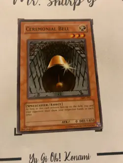 CEREMONIAL BELL - MRL-092 ENGLISH Yu-Gi-Oh! CARD COMMON KONAMI ORIGINAL TCG 2002 - Image 5