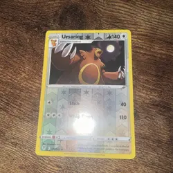 HOLO Ursaring 127/203 NM REVERSE Evolving Skies Pokemon Card - Image 1