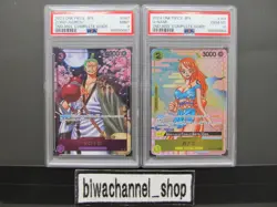 Sequential Set PSA 10 9| One Piece Card Zoro Nami R 2nd Anniv. Complete Guide JP - Image 1