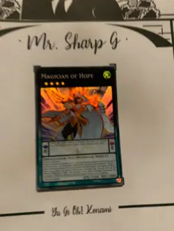MAGICIAN OF HOPE - TOCH-EN024 ENGLISH Yu-Gi-Oh! CARD GAME SUPER RARE HOLO KONAMI - Image 2