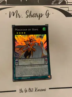 MAGICIAN OF HOPE - TOCH-EN024 ENGLISH Yu-Gi-Oh! CARD GAME SUPER RARE HOLO KONAMI - Image 3