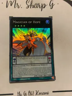 MAGICIAN OF HOPE - TOCH-EN024 ENGLISH Yu-Gi-Oh! CARD GAME SUPER RARE HOLO KONAMI - Image 4