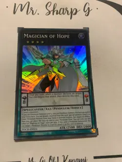 MAGICIAN OF HOPE - TOCH-EN024 ENGLISH Yu-Gi-Oh! CARD GAME SUPER RARE HOLO KONAMI - Image 5