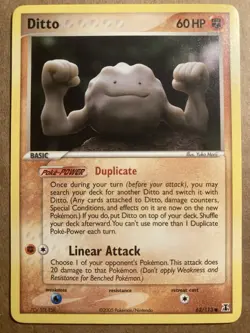 Ditto (Geodude) Pokemon Card Delta Species 62/113 LP - Image 1