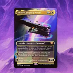 Inspirit, Flagship Vessel EOE 0002 Commander MTG Edge Of Eternities Spacecraft - Image 1