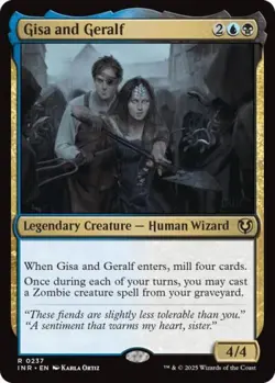 Gisa and Geralf - Near Mint MTG Innistrad Remastered - Image 1