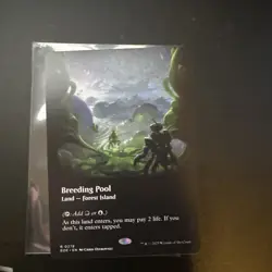 Breeding Pool 0278 Borderless Non Foil Edge Of Eternities EOE MTG Magic - Image 1