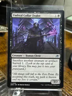 Umbral Collar Zealot Foil - EOE 0123 - NM - MTG Magic - Image 1