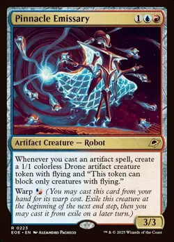 MTG magic cards 1x Pinnacle Emissary Edge of Eternities NM-Mint, English - Image 1