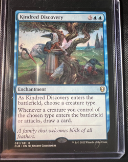 MTG Kindred Discovery CLB 081 Commander Legends Battle for Baldur's Gate CLB NM - Image 1