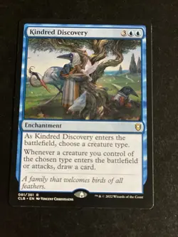 MTG Kindred Discovery CLB 081 Commander Legends Battle for Baldur's Gate CLB NM - Image 1
