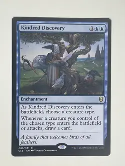 MTG Kindred Discovery CLB 081 Commander Legends Battle for Baldur's Gate CLB NM - Image 1