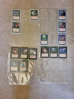 MTG - Magic the Gathering - 225+ VINTAGE pre 1998 - cards Bundle - Job lot - Image 2