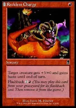 Reckless Charge - Light Play MTG Odyssey - Image 1