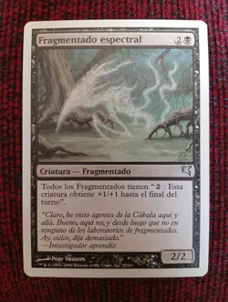 MTG Spectral Sliver (Fragmentado espectral) SP MP VERY RARE Salvat-Hachette WOTC - Image 1