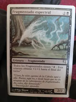 MTG Spectral Sliver (Fragmentado espectral) SP MP VERY RARE Salvat-Hachette WOTC - Image 3