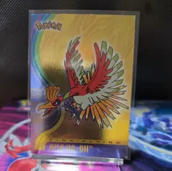#250 Ho-Oh Holo Foil - Topps Johto League Champions (2001) - Pokemon Card (EXC) - Image 5