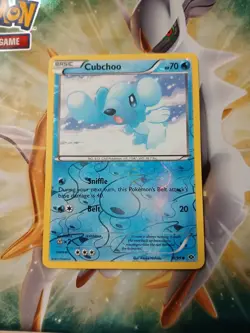 Pokemon Cubchoo 36/99 Next Destinies Reverse Holo NM - Image 1