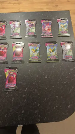 Pokemon TCG Fusion Strike Sleeved Booster Pack - 20 Packs Sealed - Image 4