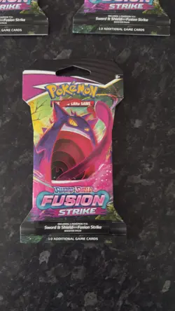 Pokemon TCG Fusion Strike Sleeved Booster Pack - 20 Packs Sealed - Image 5